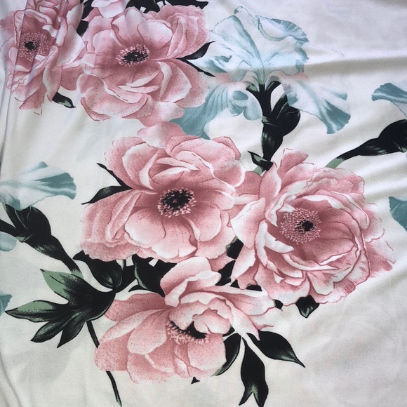 Floral maxi dress with pockets - Picture 3 of 3